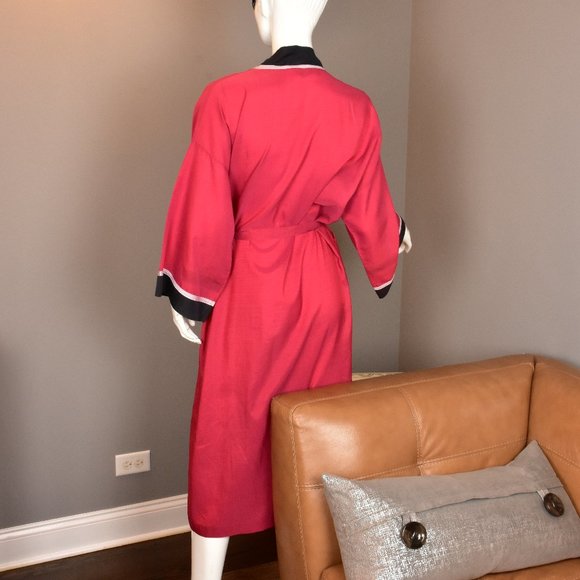 Christian Dior Monsoir Vintage Robe with Belt - Picture 2 of 4
